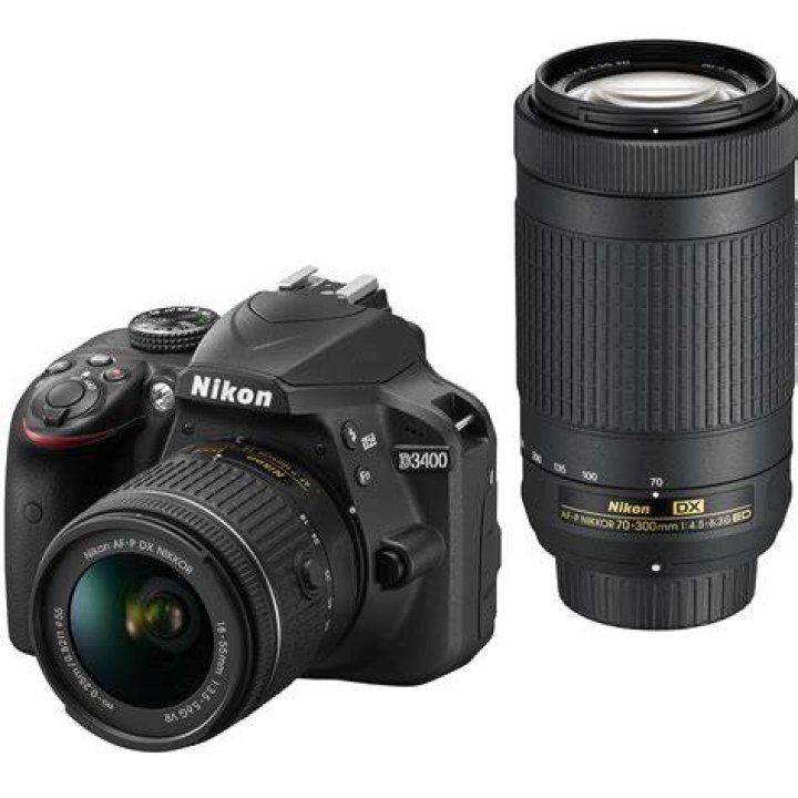 2. Nikon D3400 DSLR Camera