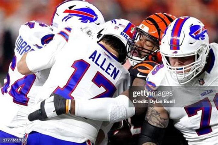 Allen with the Bengals