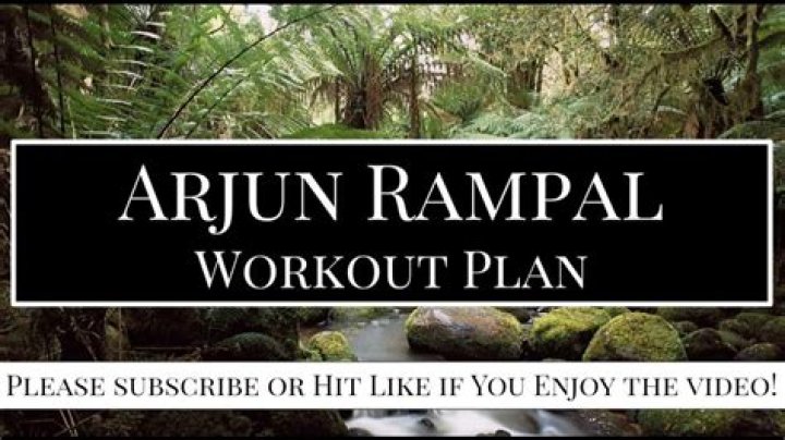 Arjun Rampal Workout Routine