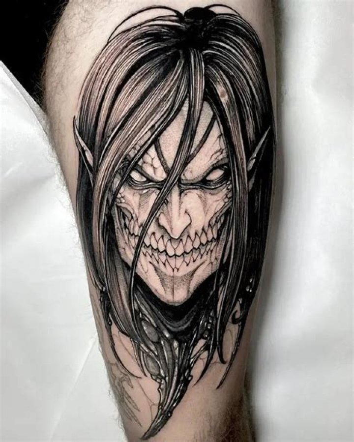 Attack on Titan tattoo