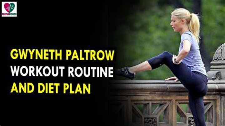 Gwyneth Paltrow Workout Routine