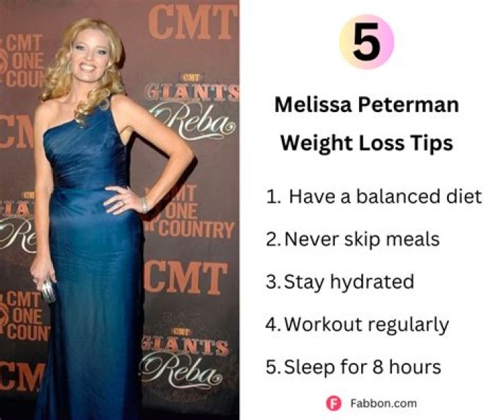 Melissa Peterman Diet Plan