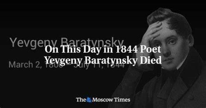 Yevgeny Baratynsky